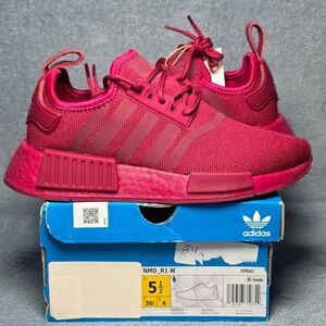 Adidas NMD_R1 W Red Sneakers Womens Size US 5.5